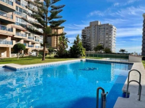 New Boliches Beach Apartment with Sea Views, Pool and Parking